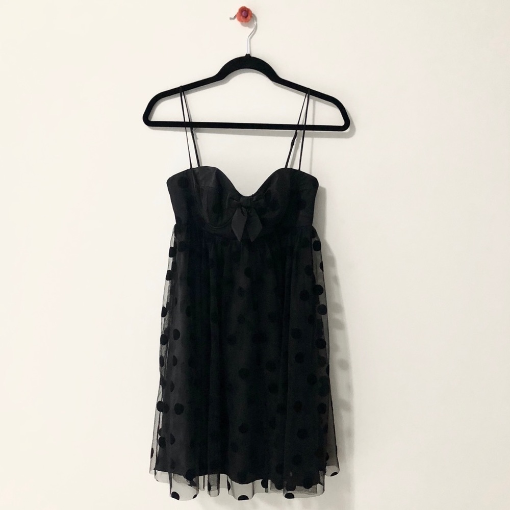 Betsey Johnson Polka Dot Tulle Dress